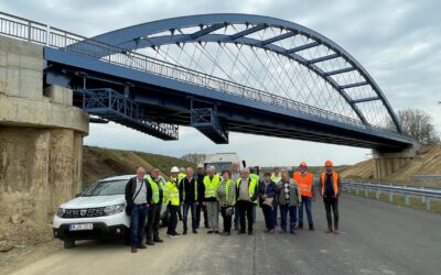 A Közlekedési szakcsoport megtekintette az M6 autópálya új épülő szakaszának építési munkálatait